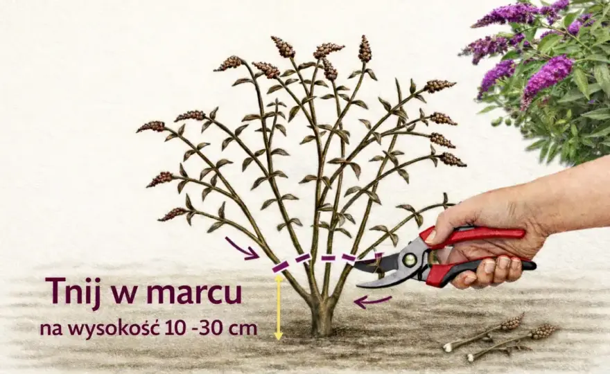 Kiedy sadzić budleję, by pięknie kwitła? Poradnik krok po kroku