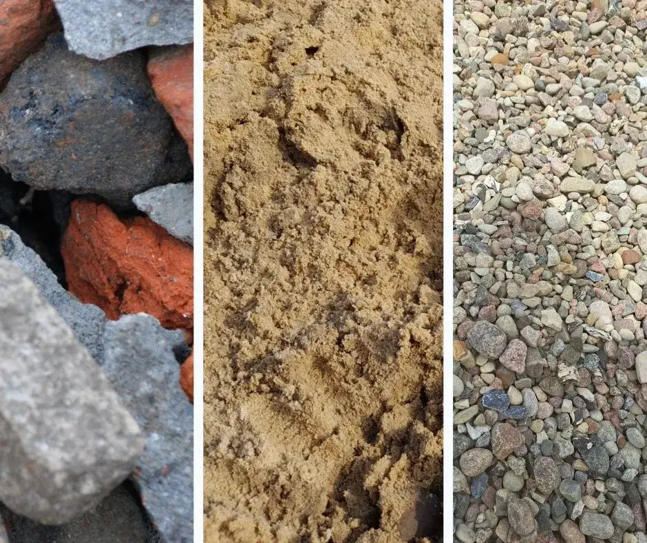 Rodzaje kruszyw z recyklingu beton cegła asfalt
